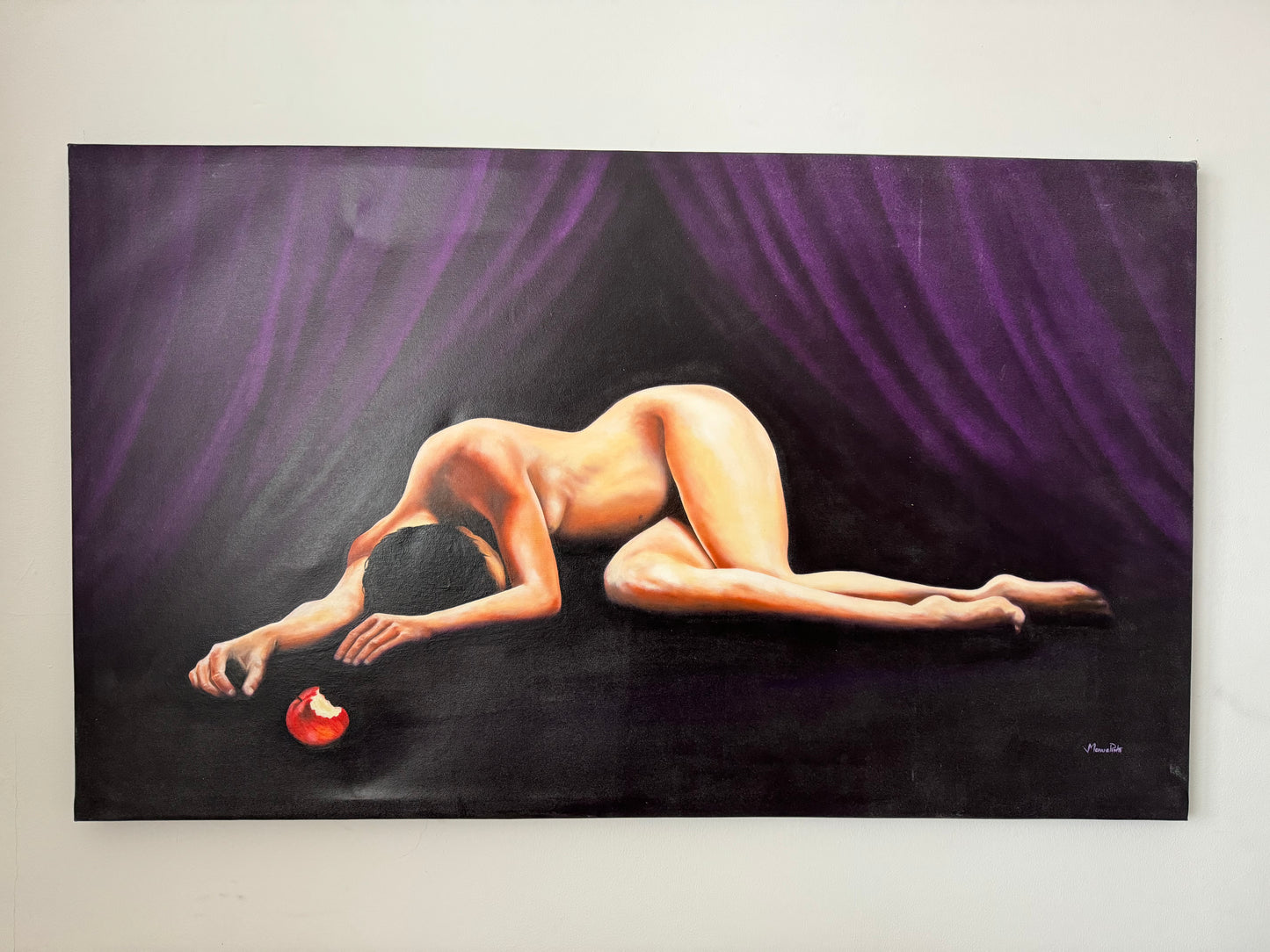 Oil Painting-Forbidden Fruit