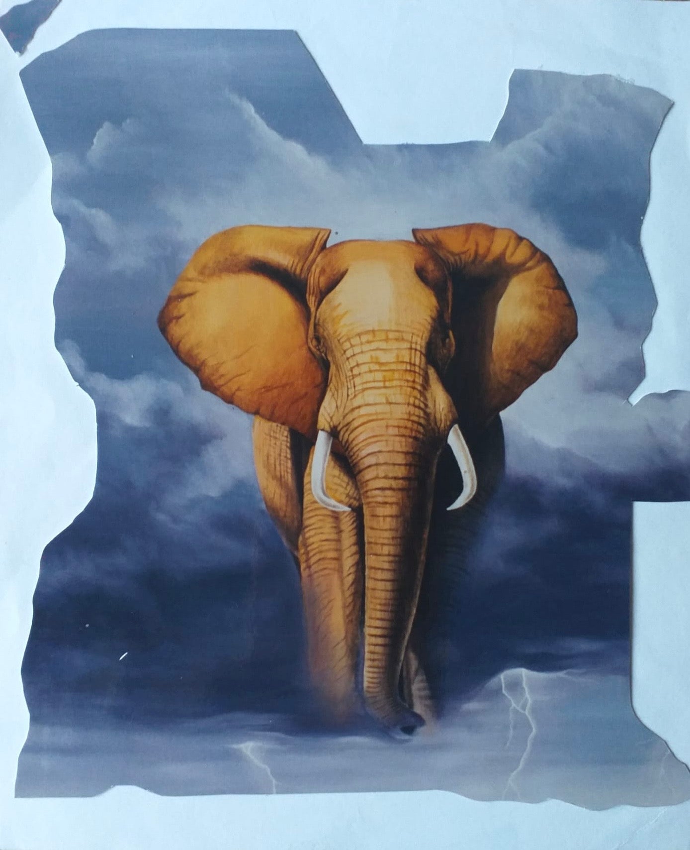 Africa - original canvas Print